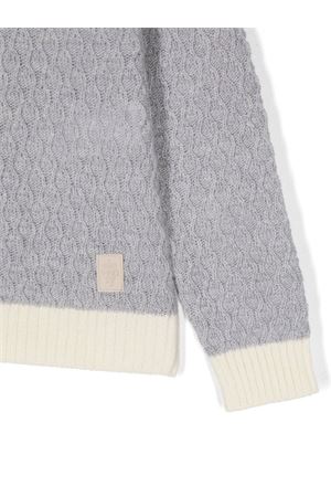 maglione in lana grigio ELEVENTY KIDS | EV9P10Z2706805AV